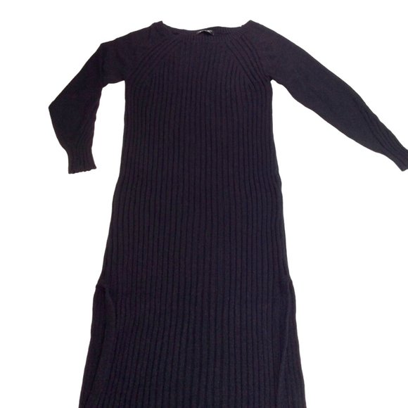 Long Sleeve Knit Bodycon Sweater Dress L *NWT* - Picture 8 of 9